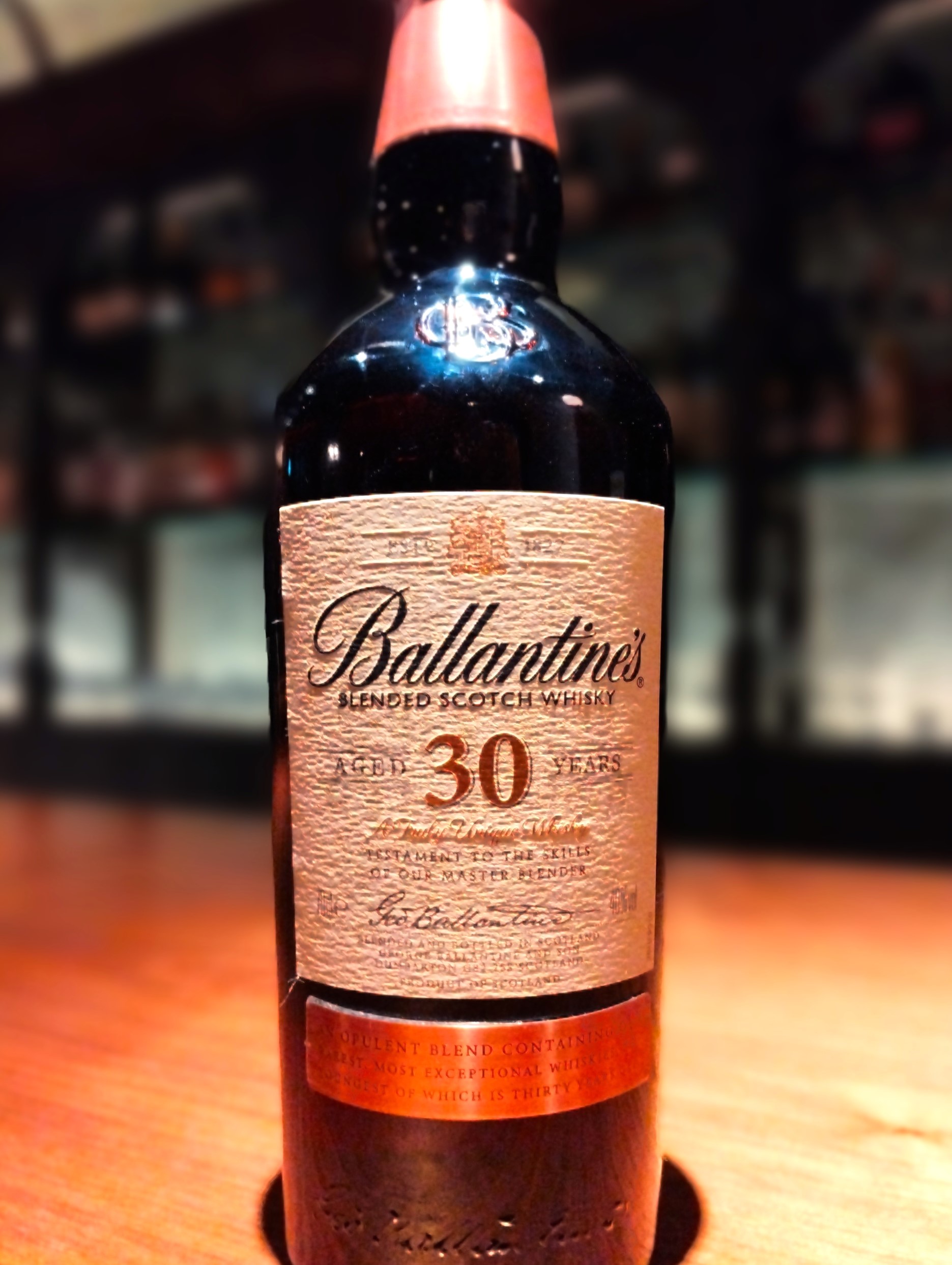 未開封箱無しバランタイン30年 ☆古酒 Ballantine